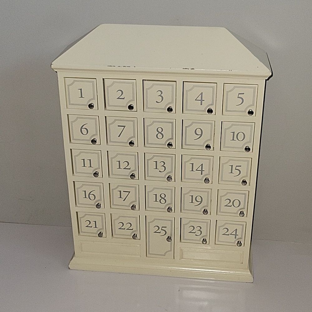Restoration Hardware 25 day Wooden Advent Calendar